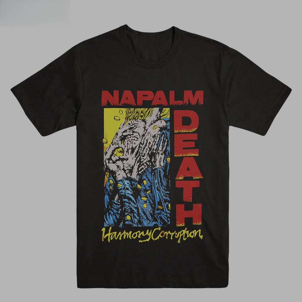 NAPALM DEATH - HARMONY CORRUPTION | T-SHIRT | BAND MERCH
