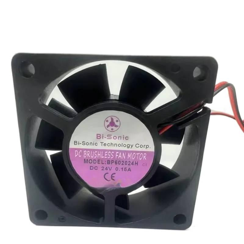 LZ New CPU Cooler Fan For BP602024H 6020 DC24V 0.15A Inverter Cooling Fan 60*60*20Mm
