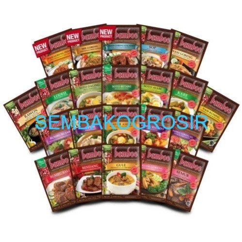 

SSG Bamboe Bumbu Masak Dapur Instan Aneka Varian Lengkap