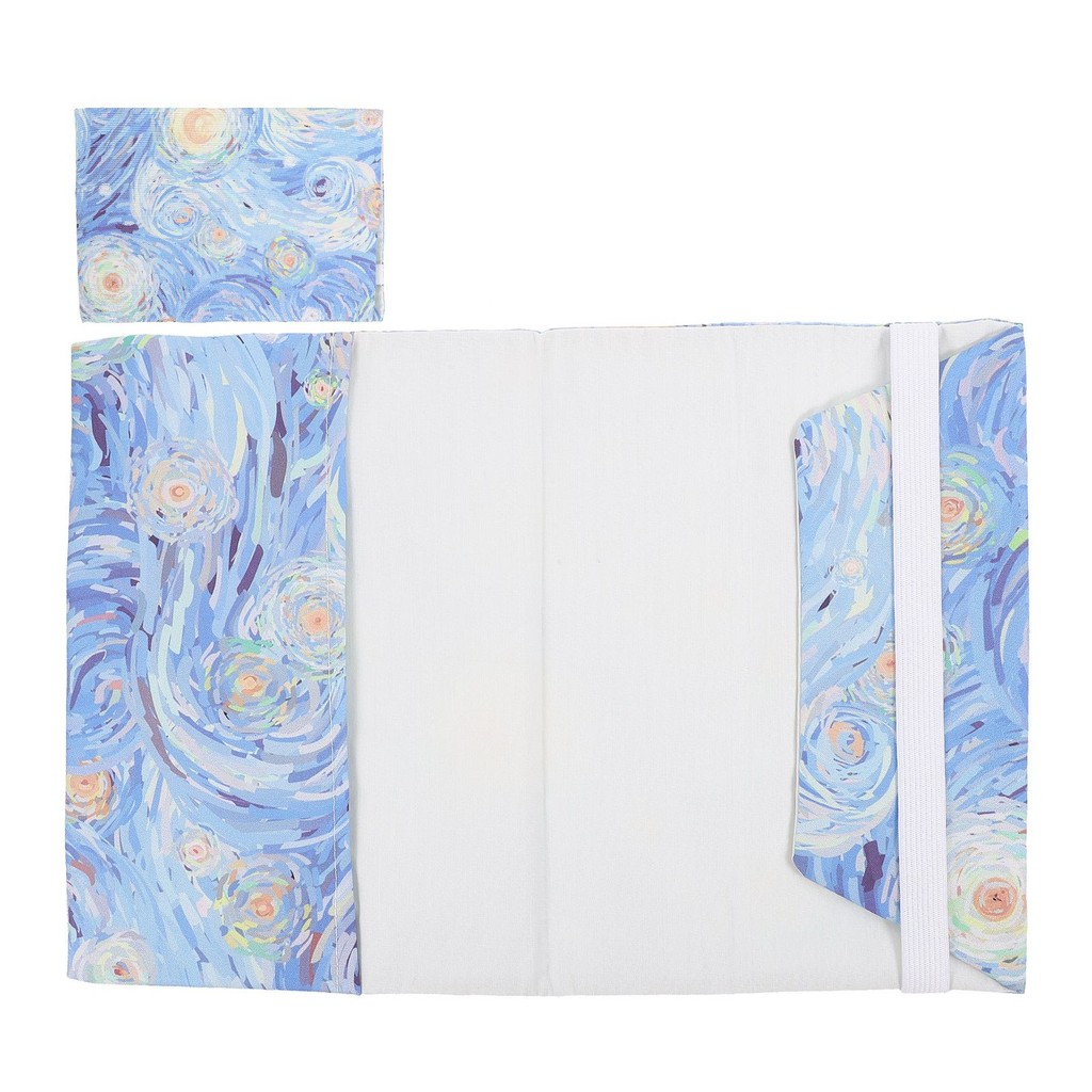 

Book Protective Cover A5 Hand-made Cloth Book Cover Protector Stylish Creative Ornamental Notebook Case Decorative