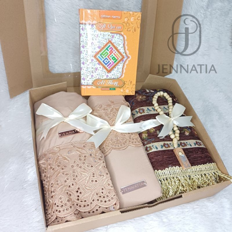 

Hampers Guru Mukena Khadijah Premium/Seserahan/Hadiah Mukena/Hampers Lebaran/Hampers Ramadhan