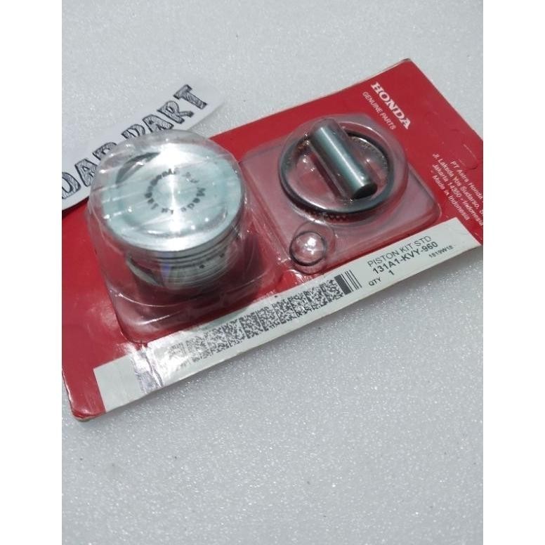 . Piston Kit Seher Ring Pen Beat Scoopy Spacy Karbu & Vario 110 Fi STD Standar KVY