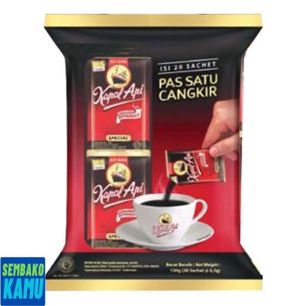 

Kapal Api Special 20 pcs x 6.5 gr - Kopi