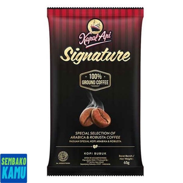 

Kapal Api Signature Bag 65 gr - Kopi