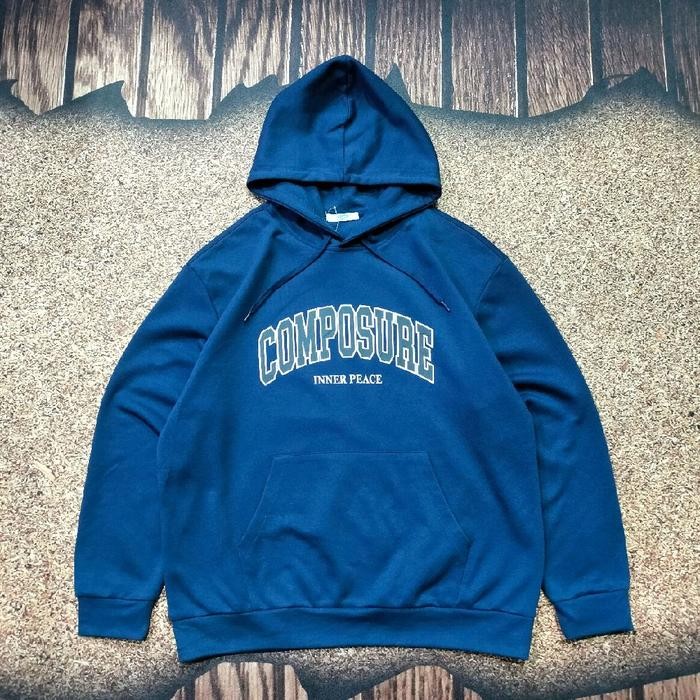 pullover hoodie pria TOPTEN COMPOSURE jemper murah bagus size XXL