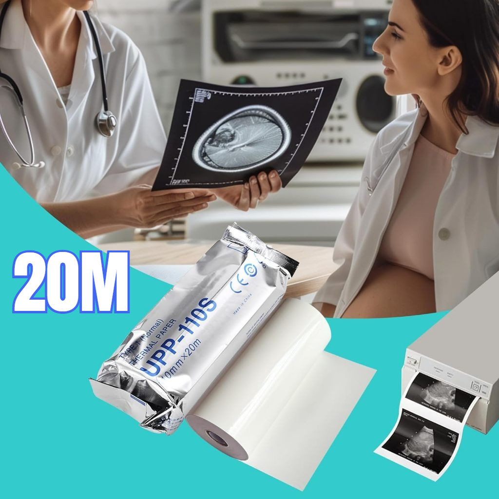 

110mmx18m Kertas Usg Sony Upp-110s/ Kertas Thermal High Glossy Kertas Usg Sony