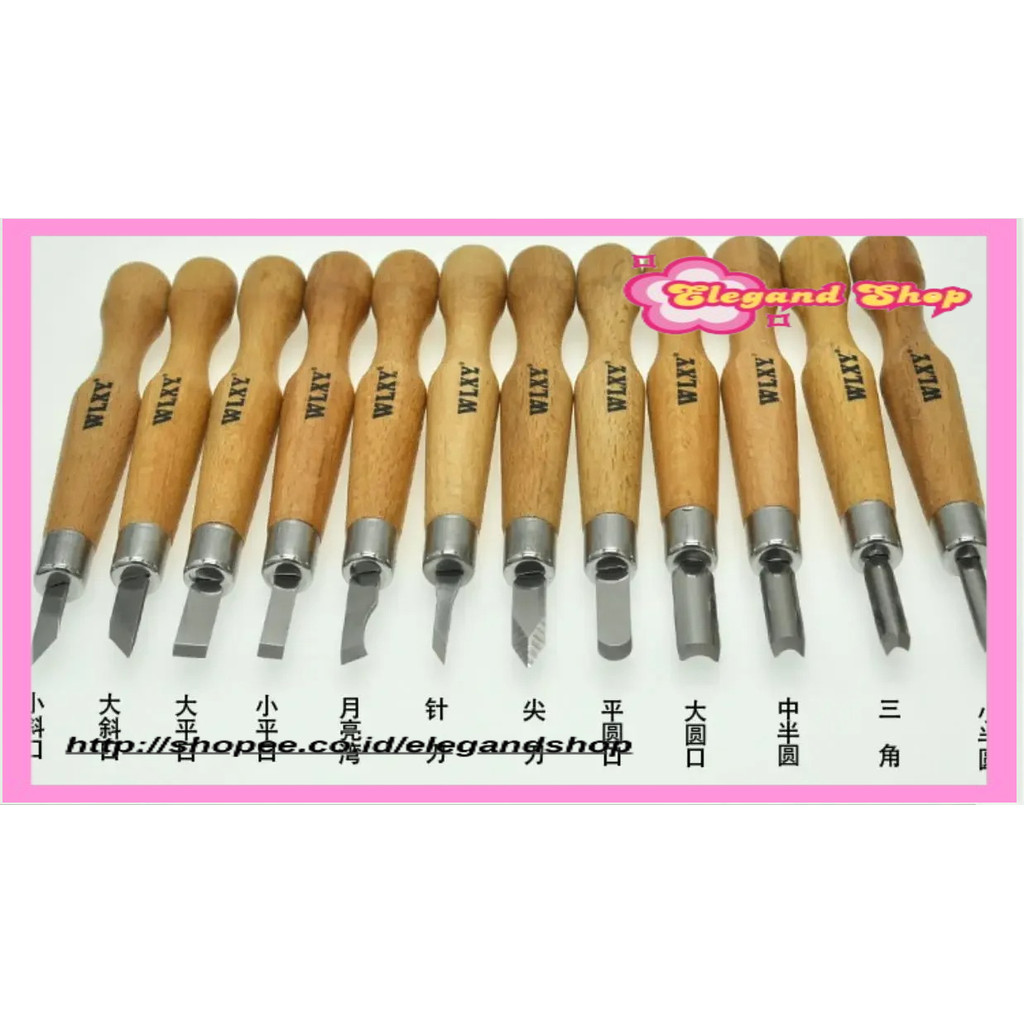 

12pcs SK2 Professional Wood Carving isel Knife Hand Tool Set for Basic Detailed Carving Woodworkers Gouges Carpenter Tools