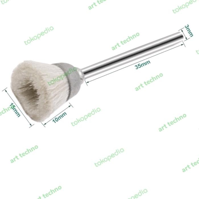 as batang mata bor wol wool gosok folish poles mesin gerinda disc mini