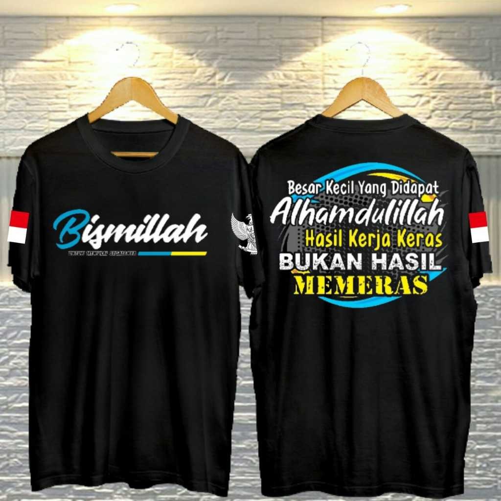 KAOS TSHITR BAJU DISTRO BISMILLAH NEW