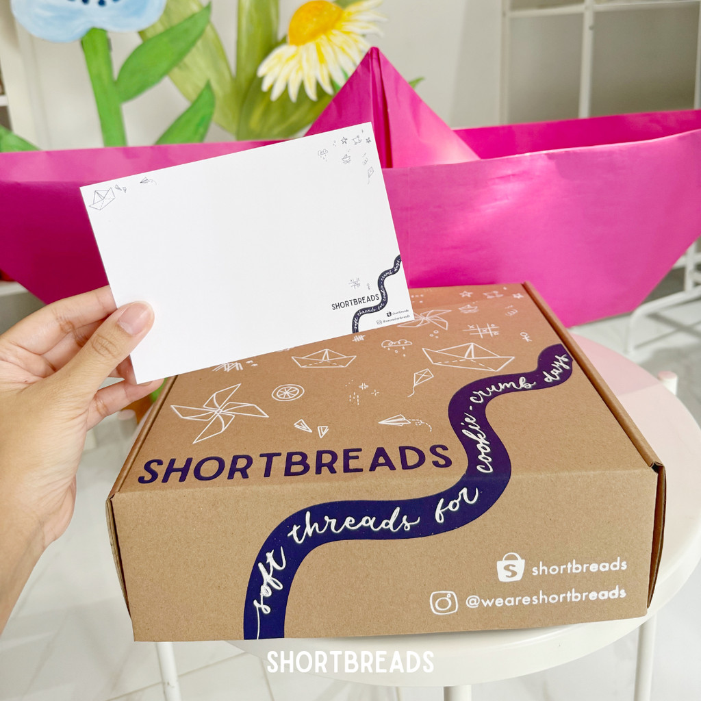 

Shortbreads - Gift Card & Gift Box / Kartu Ucapan dan Kotak Kado
