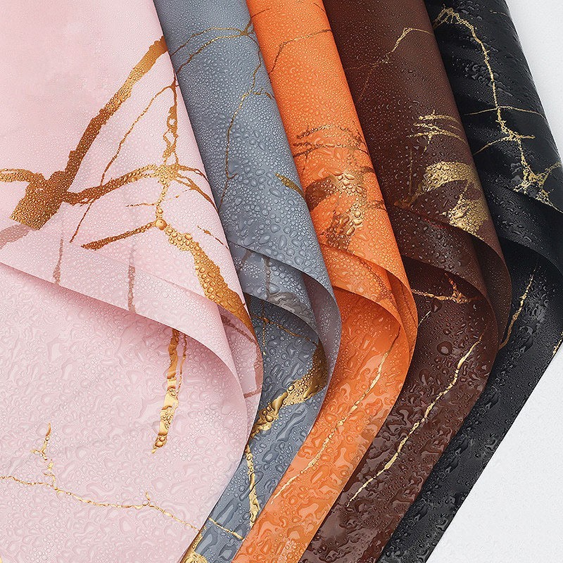 

Rose Paper - Flower Wrapping Kertas Bunga Buket Flower Paper Cellophane Marble Florist Ecer KB20