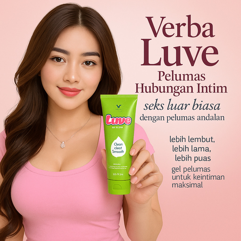 Lubricant Verba lube ORI Pelumas Pria Dan Wanita Water Based Play Joker / Pelicin Hubungan Intim Sua