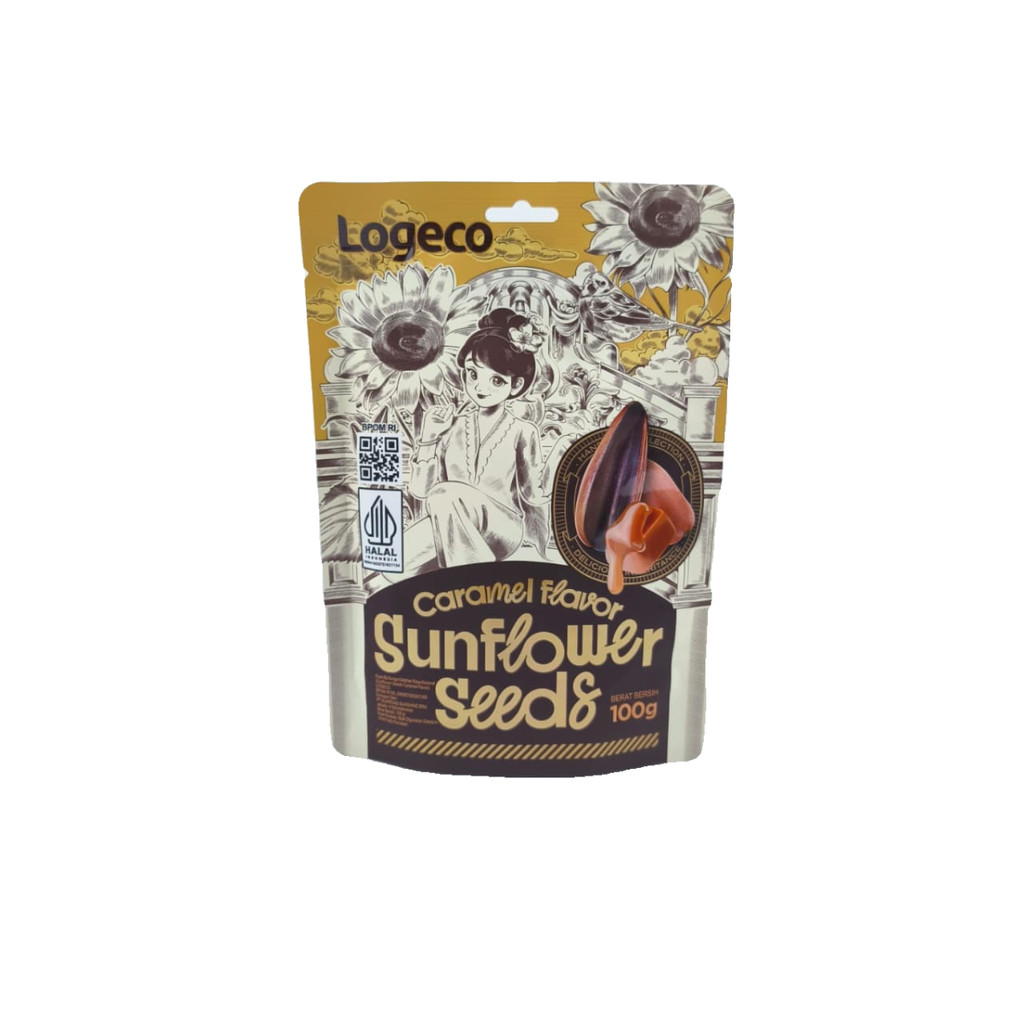 

Logeco Caramel Flavor Sunflower Seeds 100Gr