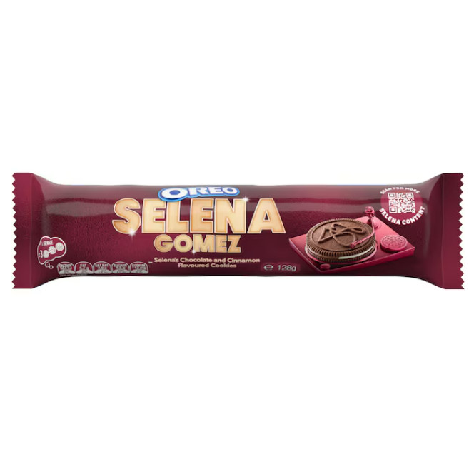 

Oreo Selena Gomez Cookies Chocolate & Cinnamon 128g