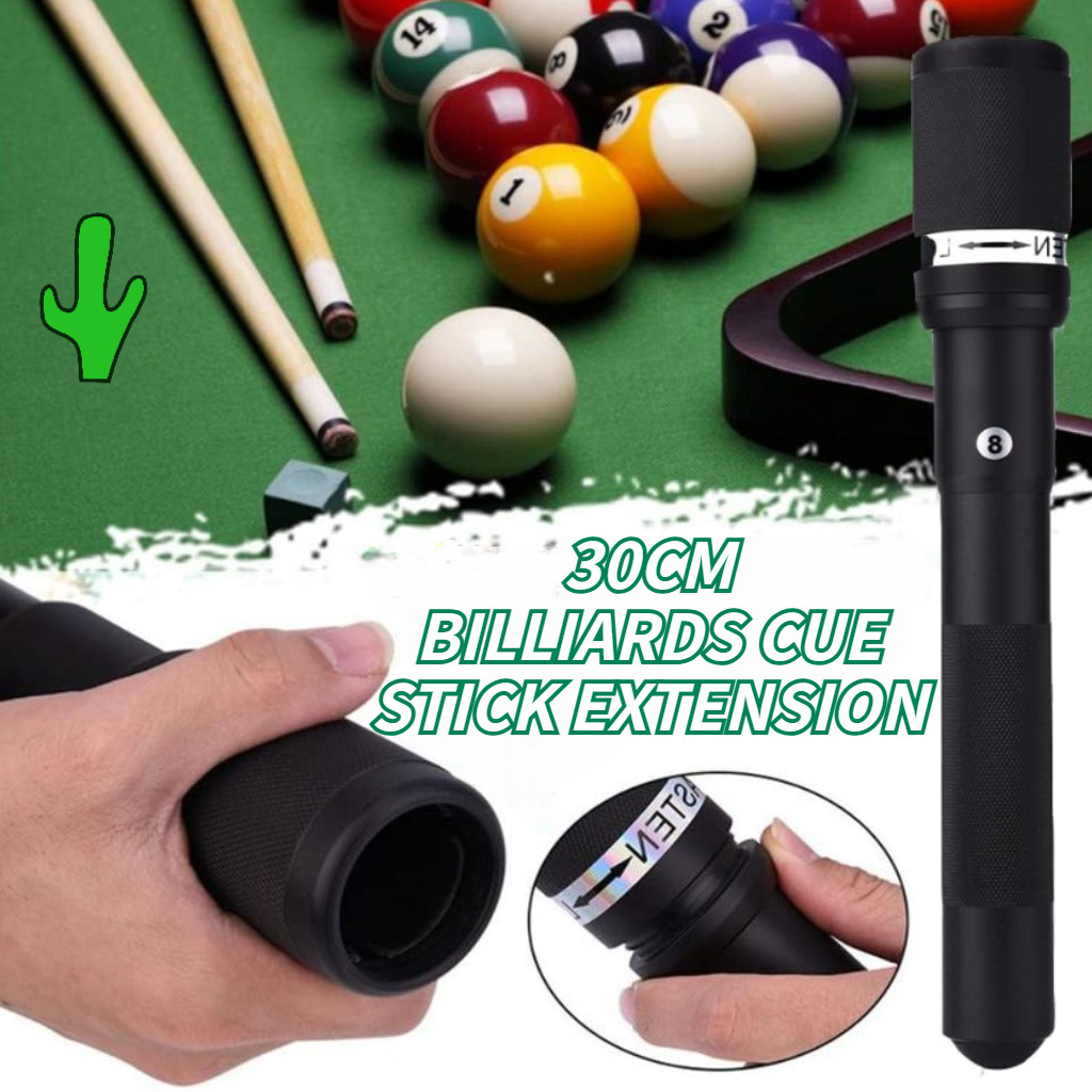 30CM Telescopic Extension Carbon Billiard 8 Inch Inc Extension For Mezz Cues Lightweight Billiard Po