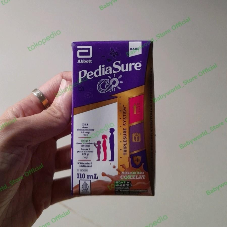 

PediaSure Go Susu UHT 110ml Rasa Coklat / Vanila