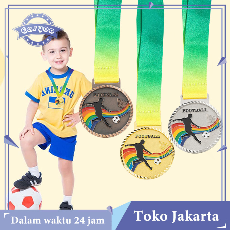Mendali Juara 123 Sepak Bola Medali Kejuaraan Medali Logam Medali Futsal Mendali Emas Perak Perunggu