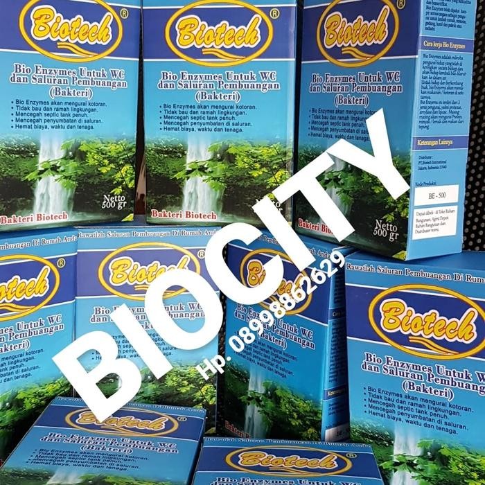 Bubuk bakteri BIOTECH asli pengurai tinja
