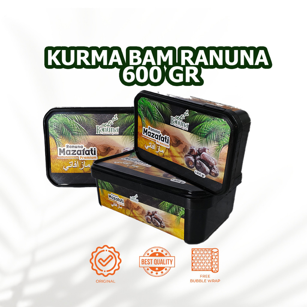 

Kurma Bam Anggur 600GR PREMIUM Super Lembut Manis dan Legit