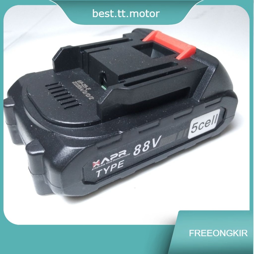 XAPR APR Batrai BOR batrai cleaner batrai potong rumput soket LXT 5 cell cocok untuk mesin Bor APR A