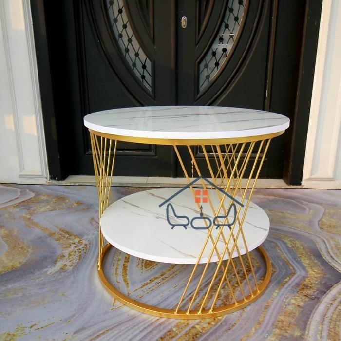 Meja Tamu Minimalis Alila | Meja Minimalis | Meja Ruang Tamu |  | Meja Ruang Tamu Aesthetic - Marmer