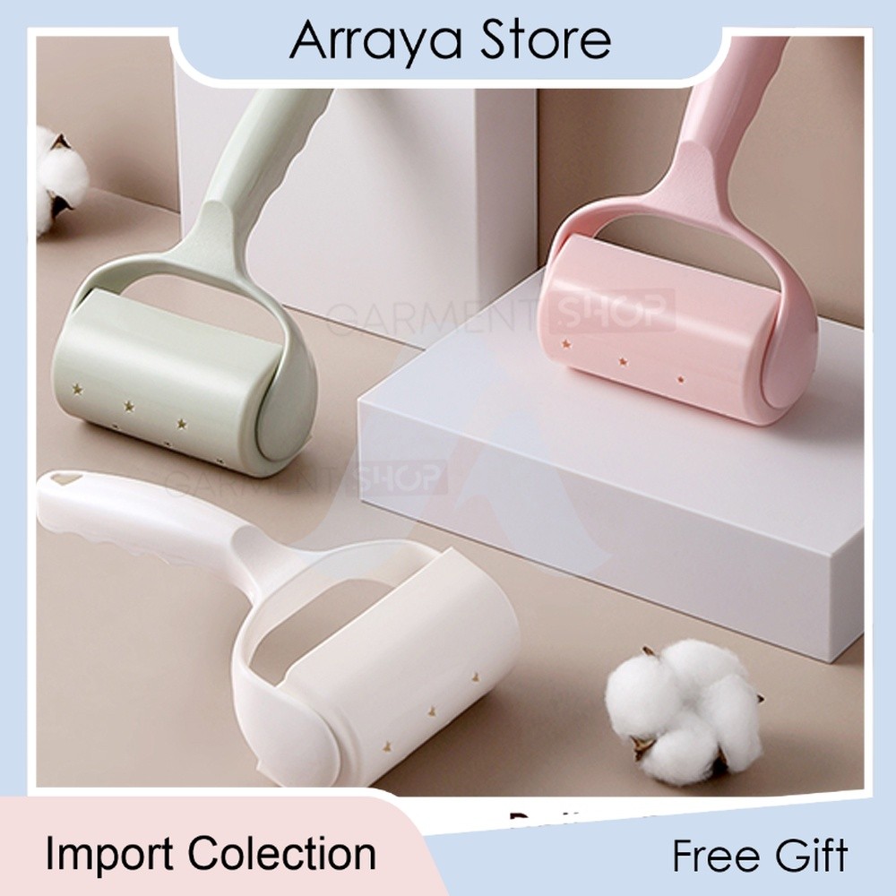 Roll Debu Alat Pembersih Bulu Kucing Anjing Baju Sofa Jaket Binatang Magic Pet Roller Lint 【Arraya S