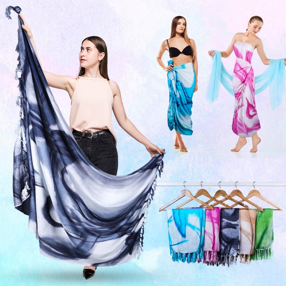 Promo KAIN PANTAI BALI SARUNG SARONG PANTAI BALI MOTIF SARUNG OMBAK WANITA