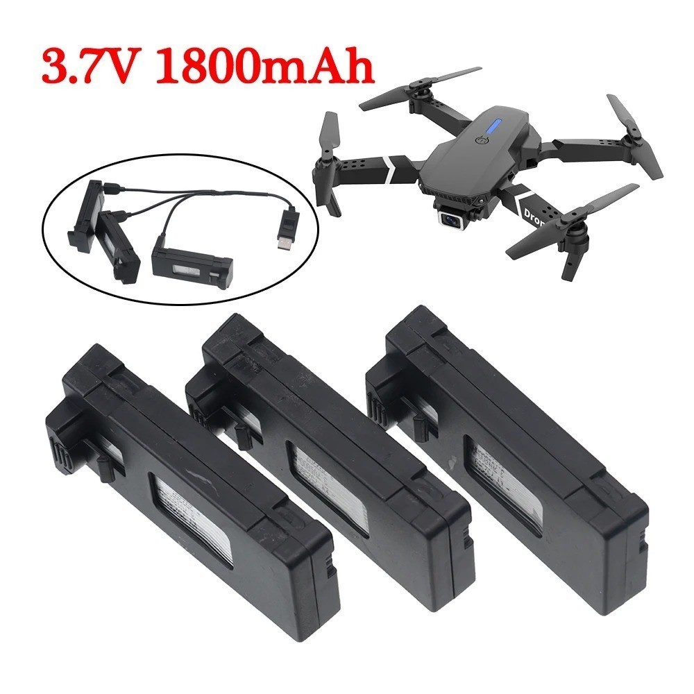 Baterai drone, aksesori drone S1S/E88 PRO/E99 PRO, baterai cadangan drone E88 PRO/E99 PRO