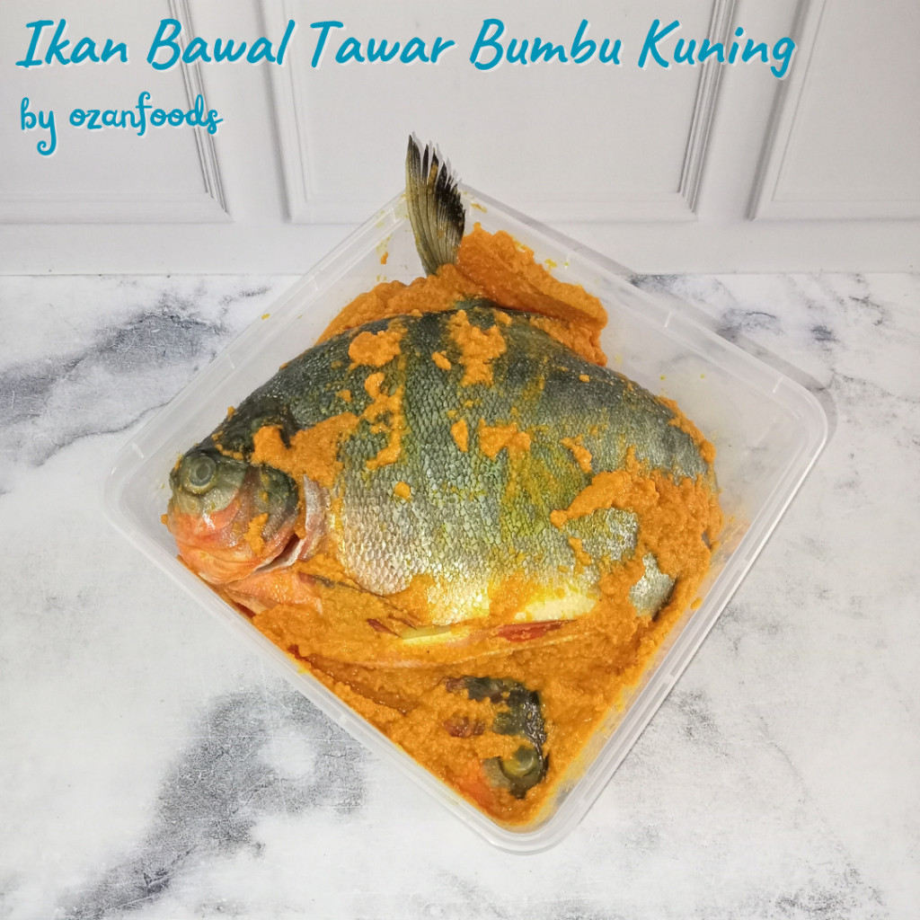 

Ikan Bawal Tawar Bumbu Kuning