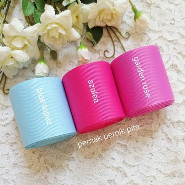 

GG 2" (5cm) GROSSGRAIN IMPORT HARGA PER90CM