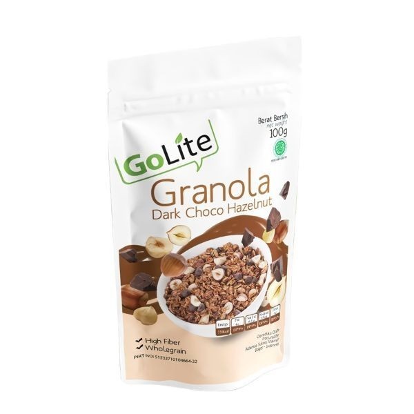 

GOLITE MINI GRANOLA DARK CHOC HZLNT [100 G]