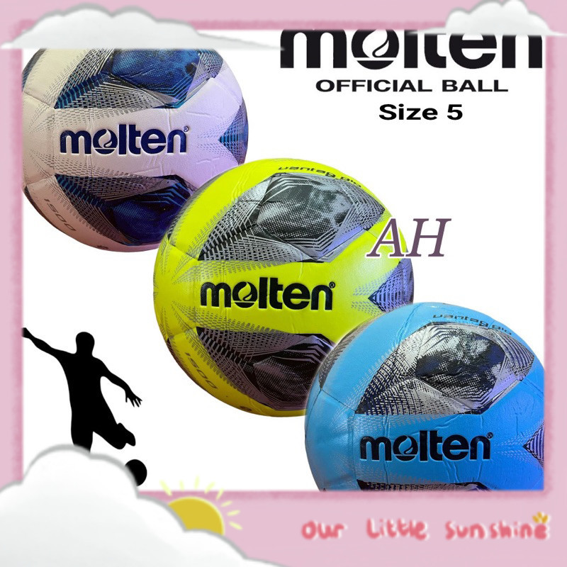 Bola Kaki / Sepak Bola Size 5 Molten F1500 Press PVC