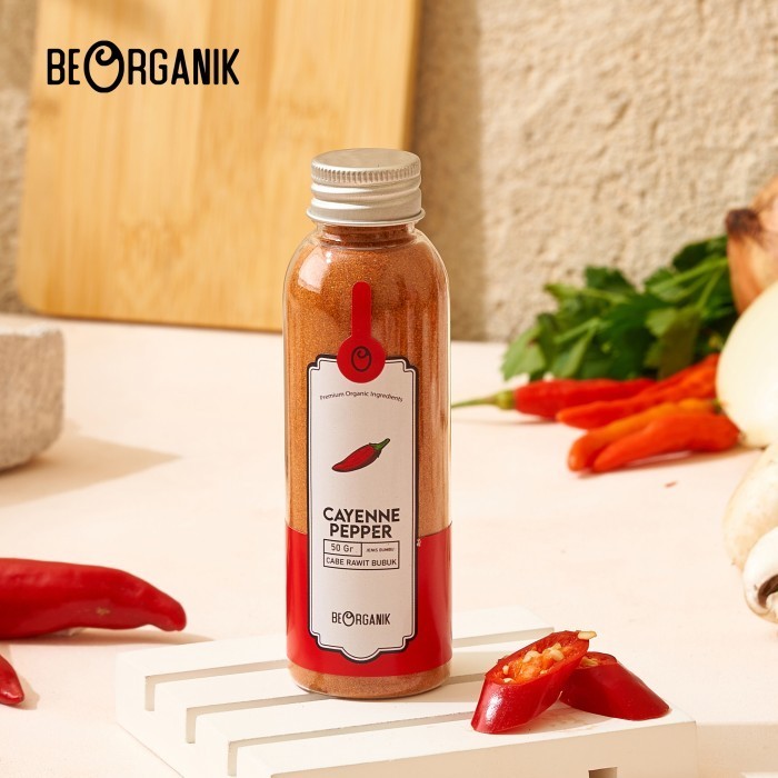 

HEMAT! Beorganik Cayenne Pepper / Cabai Rawit Bubuk - SLIM 50gr