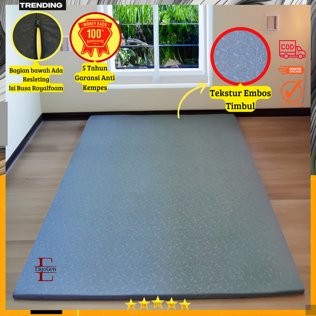 Kasur Busa/Kasur matras busa ROYALFOAM, Busa Tempat Tidur Tebal Panjang 200cm