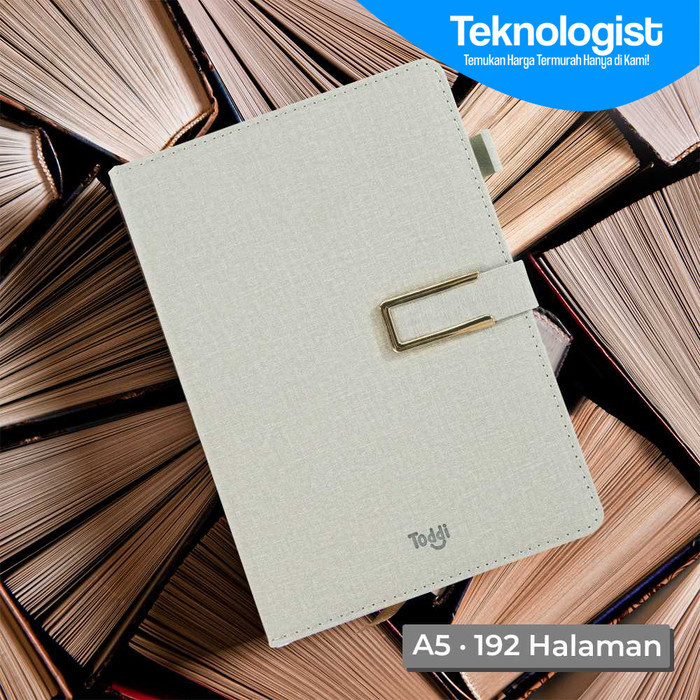 

Toddi Buku Jurnal Hardcover Notebook Diary A5 192 Halaman