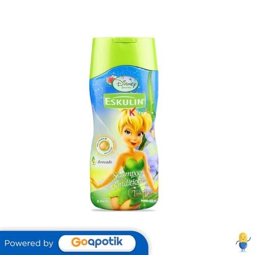 Eskulin Kids Fairies Shampoo & Conditioner Avocado Extract 200 Ml Botol