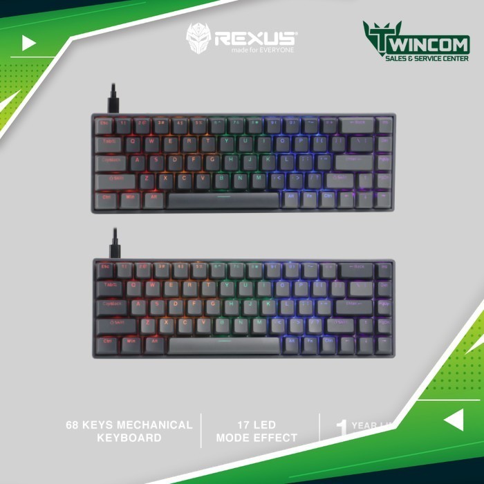 KEYBOARD GAMING REXUS MECHANICAL KX3