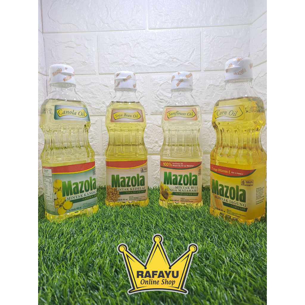 

Mazola Minyak Canola / Minyak bunga matahari / MinyakJagung / Minyak Kedelai 450 ml