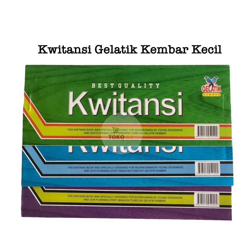 

Buku Kwitansi Gelatik Kembar Kecil