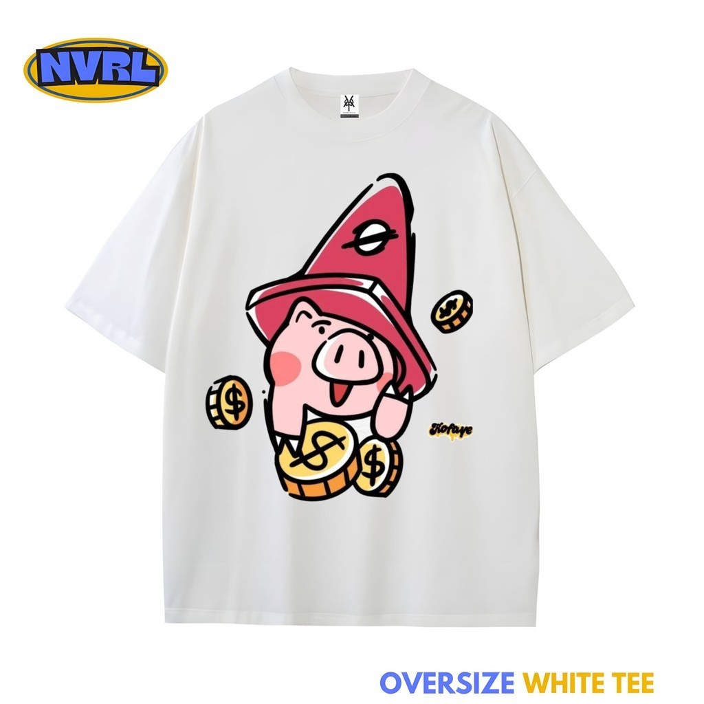 Kaos oversize toy story hamm vintage tee