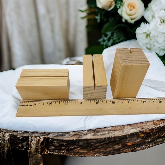 Stand Akrilik Kayu Dudukan Akrilik Foto Dudukan Kayu Meja Menu