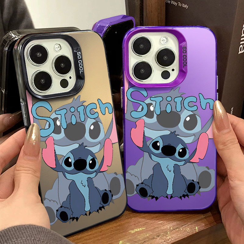 Happy Stitch- Casing Telepon IMD Cocok untuk Redmi A1 9 9A 9C 10 10C 12 12C NOTE8 8PRO 9 9s/9PRO 10/