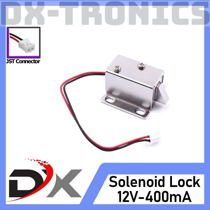 

SGA77 Solenoid Door Lock 12VDC / 350mA - Pengunci Pintu Otomatis Kunci