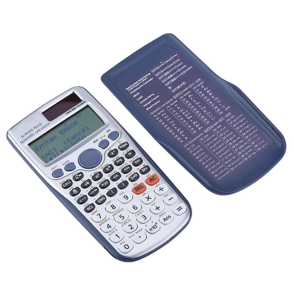 

FX-991ES-PLUS Calculator 417 Functions High School University Calculation Tool Computer Office Two Ways Power Graphing