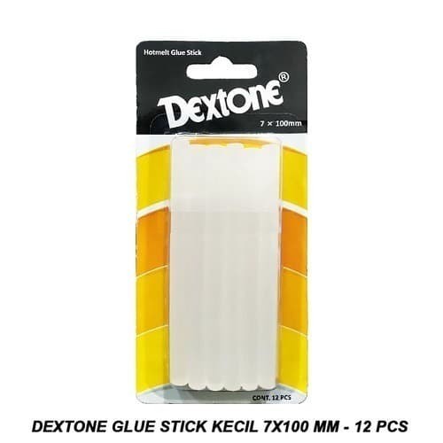 

GG05 Dextone Glue Stick Kecil 7x100 mm - 12 Pcs Lem Lilin Kecil