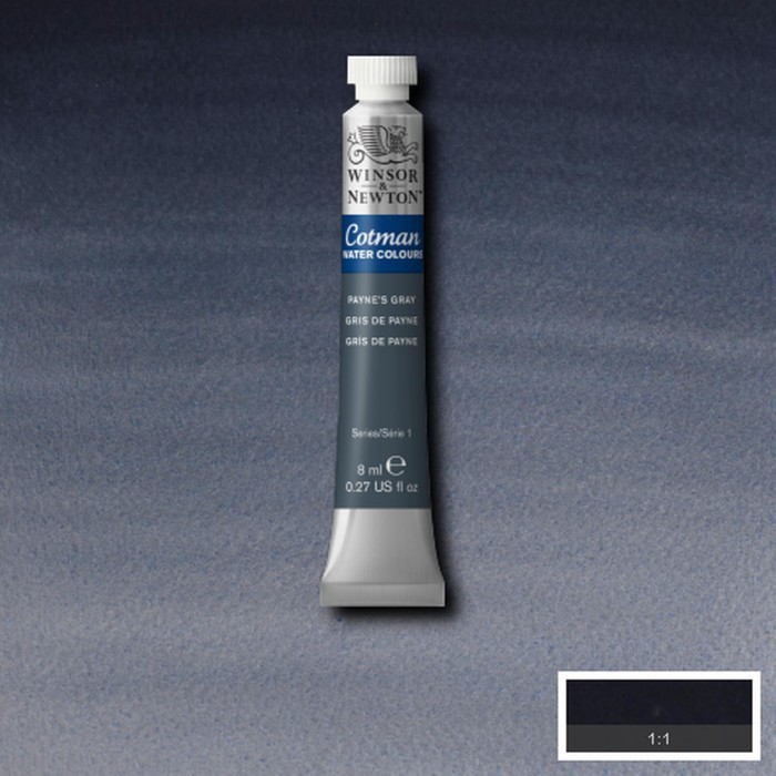 

promo ✨ -Cat Air Winsor & Newton Cotman Tube 8ml tercolor - 02/02 - PAYNES GRAY
