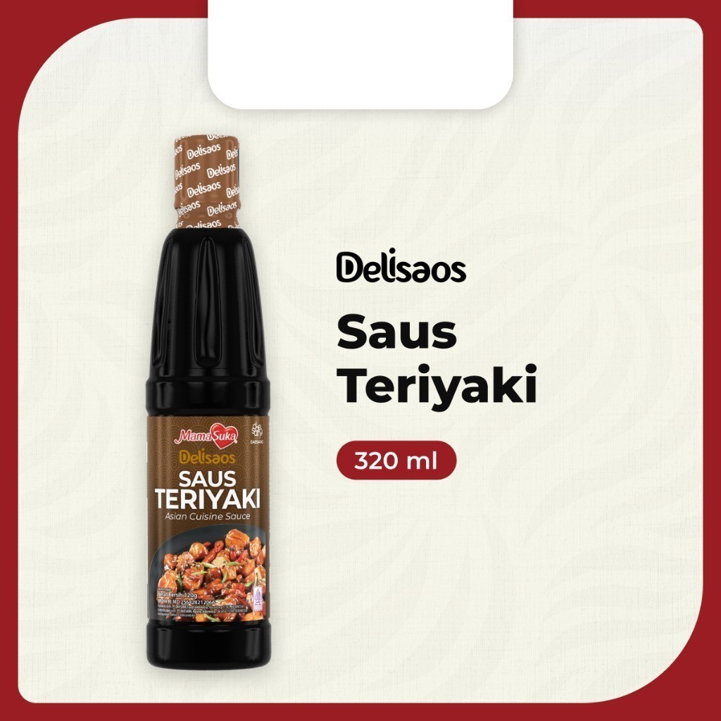 

JOSCELLY.ID MAMASUKA Delisaos Saus Teriyaki 320 gr Saus Masakan Asia / Asian Cuisine Sauce