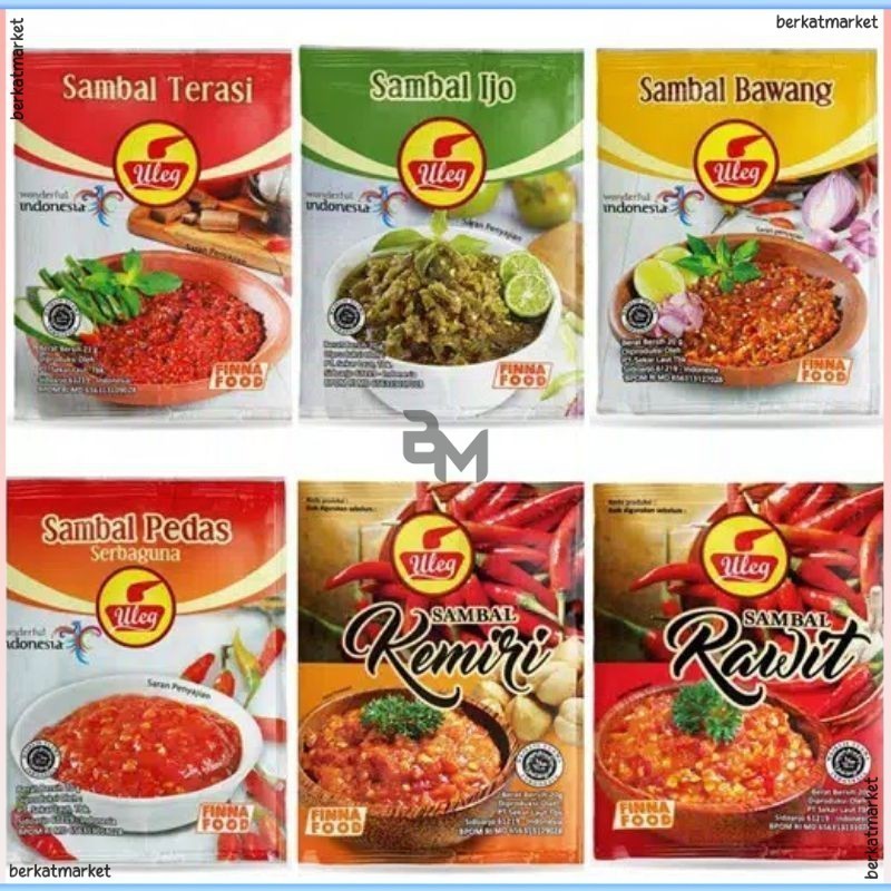 

Finna Sambel Uleg Sachet isi 5s All Varian