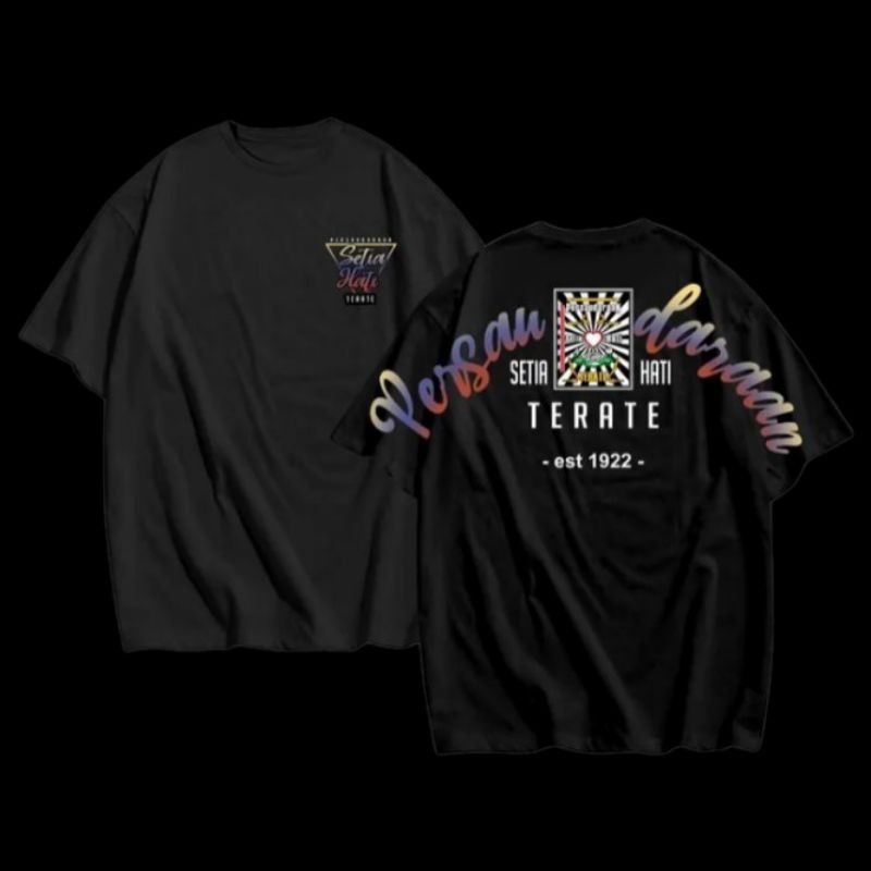 KAOS PSHT SABLON FULL PUNGGUNG LENGAN