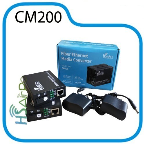 HS AIRPO CM200 / HSAIRPO CM200 20KM Media Converter HTB 3100 - Original